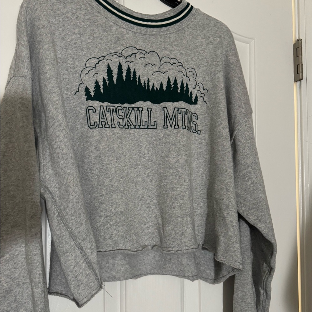 Gray Catskill MTS. Women's Sweater